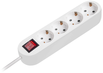 Prelungitor 3x1.5mm 4 prize 5m intrerupator 