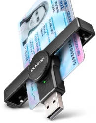 Smart Card PocketReader AXAGON CRE-SMPA USB-A 