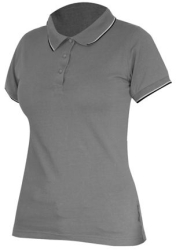 Tricou bumbac polo dama gri - l lahti pro