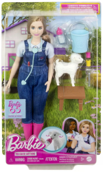 Barbie Papusa Barbie You Can Be Medic Veterinar 