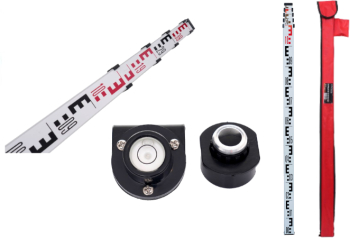 Tija rigla brat dispozitiv telescopic 5m masurare inaltime nivelare cu bula KD1097 