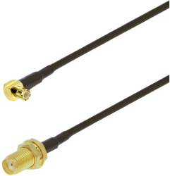 Cablu adaptor RF pigtail MCX male SMA female 15cm pentru conectare modem la antena GSM 3G 4G GPS WIFI LORA 
