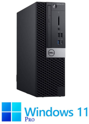 Calculator Dell OptiPlex 5070 SFF Hexa Core i5-9500 16GB DDR4 SSD Win 11 Pro 