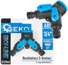 Conector cu 2 cai 3 / 4 reductie la 1 / 2 Geko G72949 