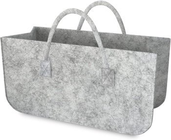 Geanta din pasla pentru depozitare lemn de foc 49 x 25 x 25 cm pliabila 