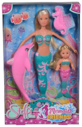 PAPUSI STEFFI SI EVI SIRENE CU DELFIN 