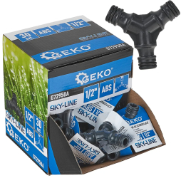 Set cuplaje furtun cu 3 cai Sky-Line 1 / 2 30 bucati Geko G72950A 
