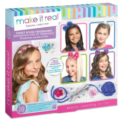 Set de creare bentite personalizate multicolor 140 de accesorii Make it Real 1404 