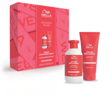 Set profesional in editie limitata Wella Professionals Invigo Color Brilliance de mentinere a culorii pentru par vopsit fin/normal Sampon 
