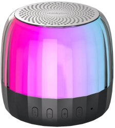 Boxa portabila Lenovo 3W Negru Bluetooth 5.2 USB-C iluminare RGB 