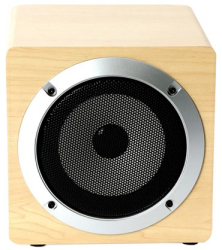 Boxe lemn 3 inch 5w bluetooth v4.2 tws omega 