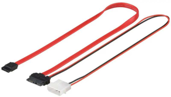 Cablu de date HDD SATA 2in1 + adaptor de alimentare 1.5Gbit/s/3 0.3m 95713 Goobay