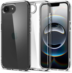 Husa pentru iPhone 16e - Spigen Ultra Hybrid - Crystal Clear