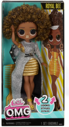 L.o.l. Surprise Omg Royal Bee Papusa Fashionista Cu Accesorii 