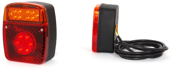 Lampa Multifunctionala Spate Led 476 W18Ud 12V-24V Semnalizare / Stop / Pozitie Was 