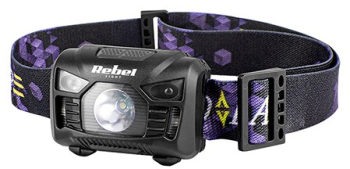 Lanterna frunte cu acumulator 3w rebel 