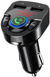 Modulator fm bt 5.0 2x usb qc 3.0 spacer 
