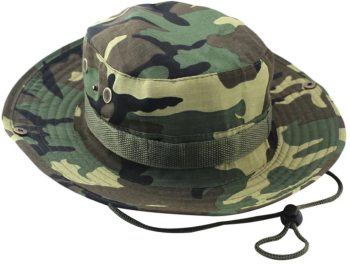 Palarie Tactica Boonie Impermeabila 60cm Verde Armata Camuflaj 