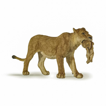 Papo Figurina Leoaica Cu Pui 