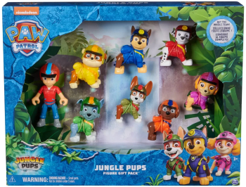 Patrula Catelusilor Set Cadou 8 Figurine Jungle 