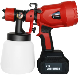 Pistol vopsit electric 3 moduri pulverizare capacitate 1000ml 21V 