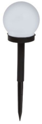 Set 2 Lampi Solare LED Sferice Tip Glob Flippy Diametru 10 cm Alb rece 