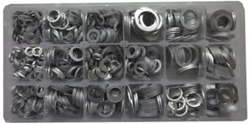 Trusa Cu Saibe 18 Aluminiu 900 Piese Jbm 