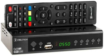 Tuner DIGITAL Terestru DVB-T2 /DVB-T /DVB-C CABLETECH URZ0336C