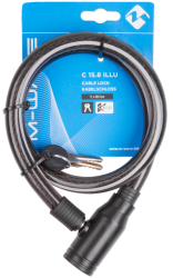 Antifurt cu Cheie M-WAVE - C 15.8 Illu - Reflex 