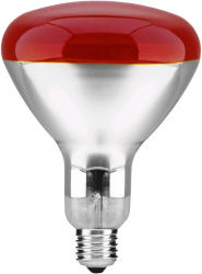 Bec infrarosu Avide Rubin E27 100W Rosu 