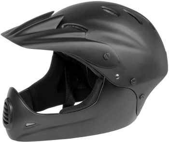 Casca Downhill M-WAVE ALL IN 1 L 58-62 cm Negru Mat