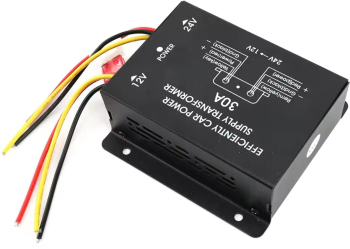 Convertor coborator de tensiune 24V - 12V 30A 450W Eficienta siguranta si compatibilitate pentru accesorii auto rulote si camioane 