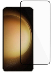 Folie de protectie din sticla securizata pentru Samsung S25 Plus 5D Anti Zgarieturi Anti Socuri Full Glue Neagra 