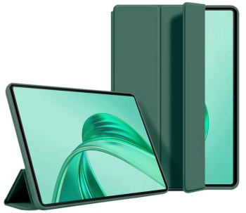 Husa Ultra Slim pentru HONOR Pad X8A 11.0 - Silicon TPU Smart Cover - Verde Marin 