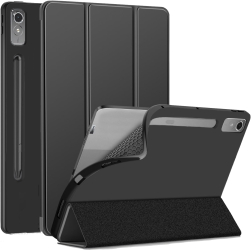 Husa Ultra Slim pentru Lenovo Idea Tab Pro / Tab P12 12.7 Silicon TPU Smart Cover - Negru 
