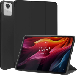 Husa Ultra Slim pentru LENOVO Tab K11 Plus 11.45 - Silicon TPU Smart Cover - Negru 