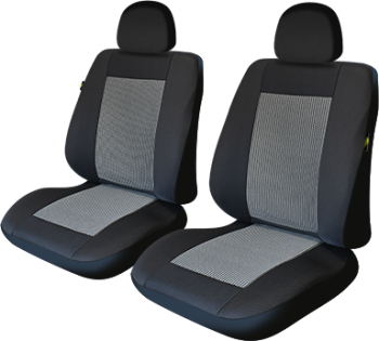 Huse Scaun Fata Lux Negru M1- Set 2 Buc 