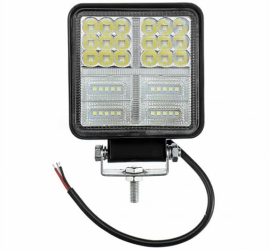 Lampa Led Stroboscopica Bicolor Alb si Galben 108W Proiector 12V 24V 