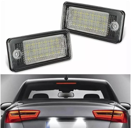 Lampi numar LED dedicate pentru Audi A3 A4 B6 /B7 A6 4F Q7 A8 