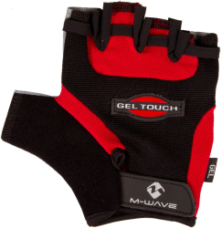 Manusi Ciclism M-WAVE XL Rosu/Negru 
