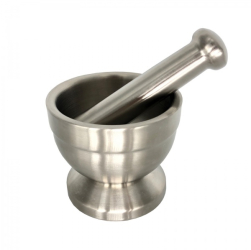 Mojar cu pistil FLORIA Inox diametru 10 cm 