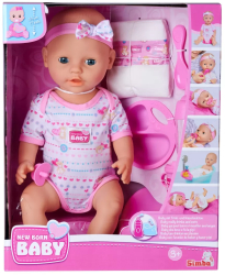 New Born Baby Set Bebelus Roz 