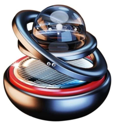 Odorizant Auto si Difuzor Aroma Premium cu Incarcare Solara si Autorotatie 360 Grade Fara Arome AutoREY® 