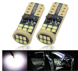 Set 2 Becuri LED Auto T10 AutoREY Premium W5W 