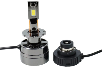 Set 2 Becuri LED D2S/R AutoREY® PRO 45W/bec Chip Cree 40.000 Lumeni Plug and Play pentru Far Auto Conversie Xenon HID to LED 12-24V Ca 