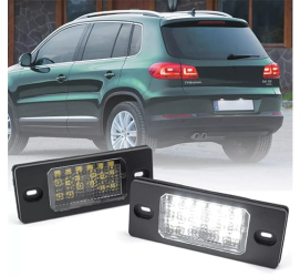 Set 2 Lampi numar LED VW Touareg I BORA Berlina Break Golf IV Break Golf 5 Break Passat B5 Break Porsche Cayenne VW Tiguan I 