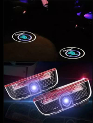 Set 2 Proiectoare cu logo dedicate Skoda Superb 