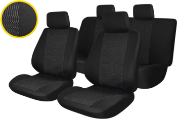Set Huse Scaun Traffic - Negru 007