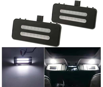 Set Lampi LED Interior Dedicate Parasolar pentru BMW E60 E90 E70 E71 E84 F25 Seria 3 5 7 