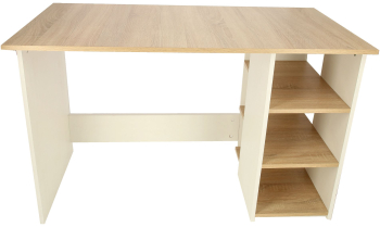 Birou Toronto alb 120x60x75 cm 